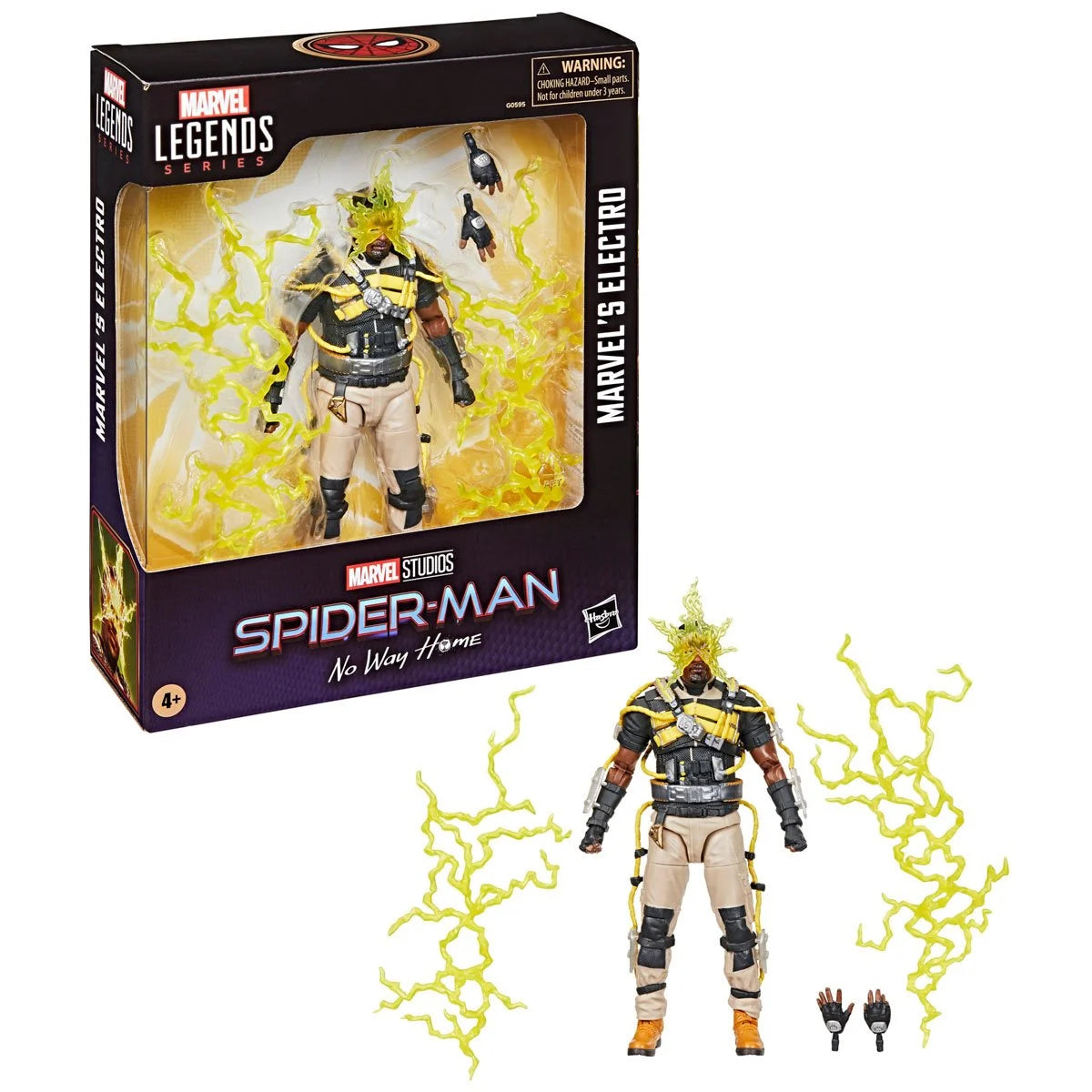 (PREVENTA) Spider-Man: No Way Home Marvel Legends Series Electro 6-Inch Action Figure