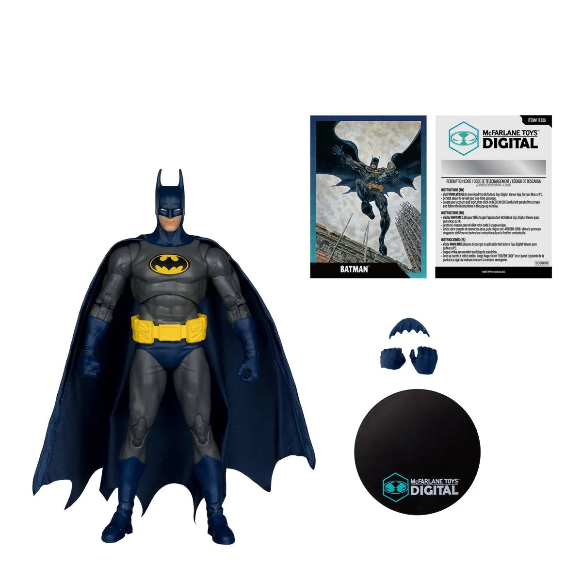 DC Direct Wave 5 Batman No Man's Land 7-Inch Scale Action Figure with McFarlane Toys Digital Collectible