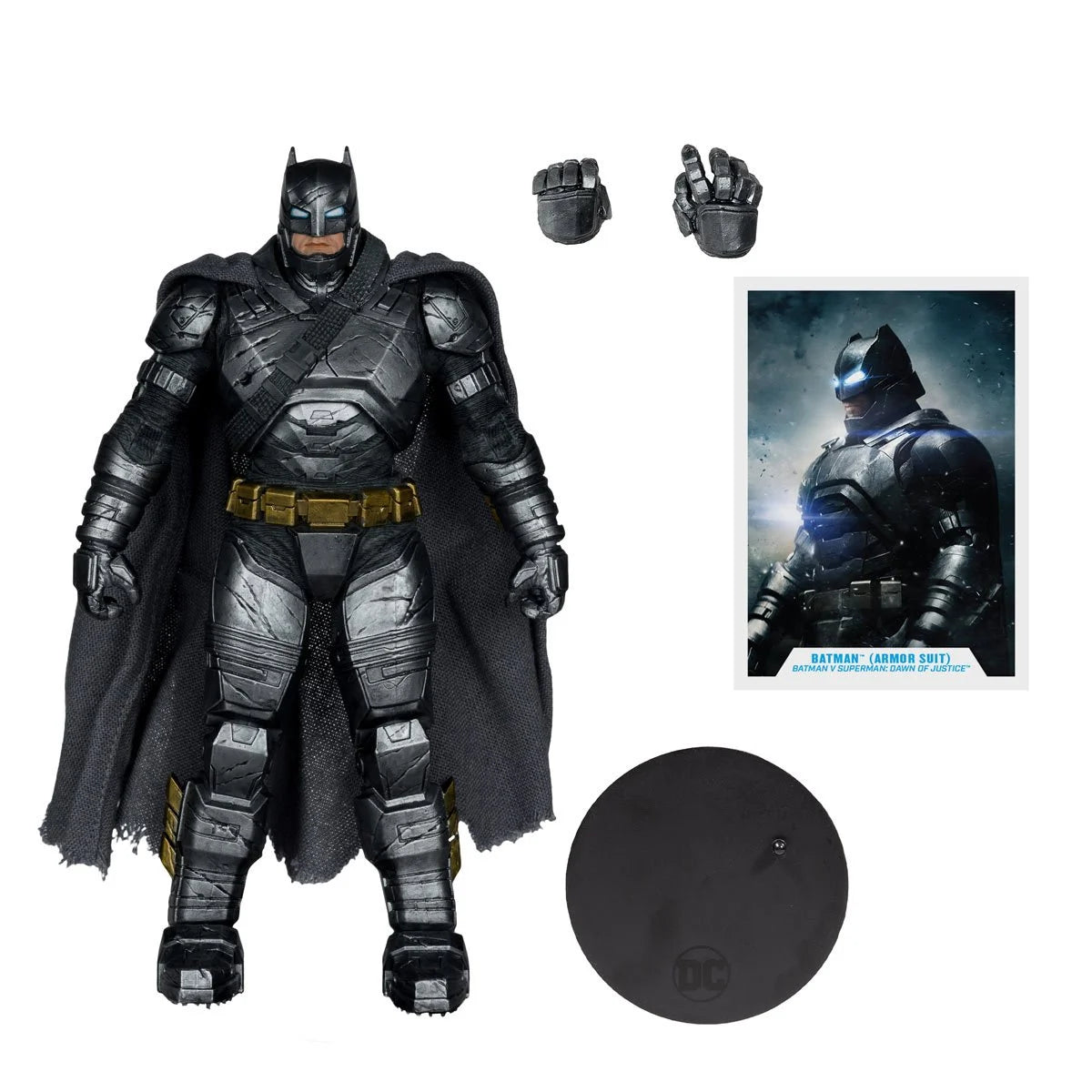 DC Multiverse Wave 20 Batman Armored Suit Batman v Superman: Dawn of Justice 7-Inch Scale Action Figure