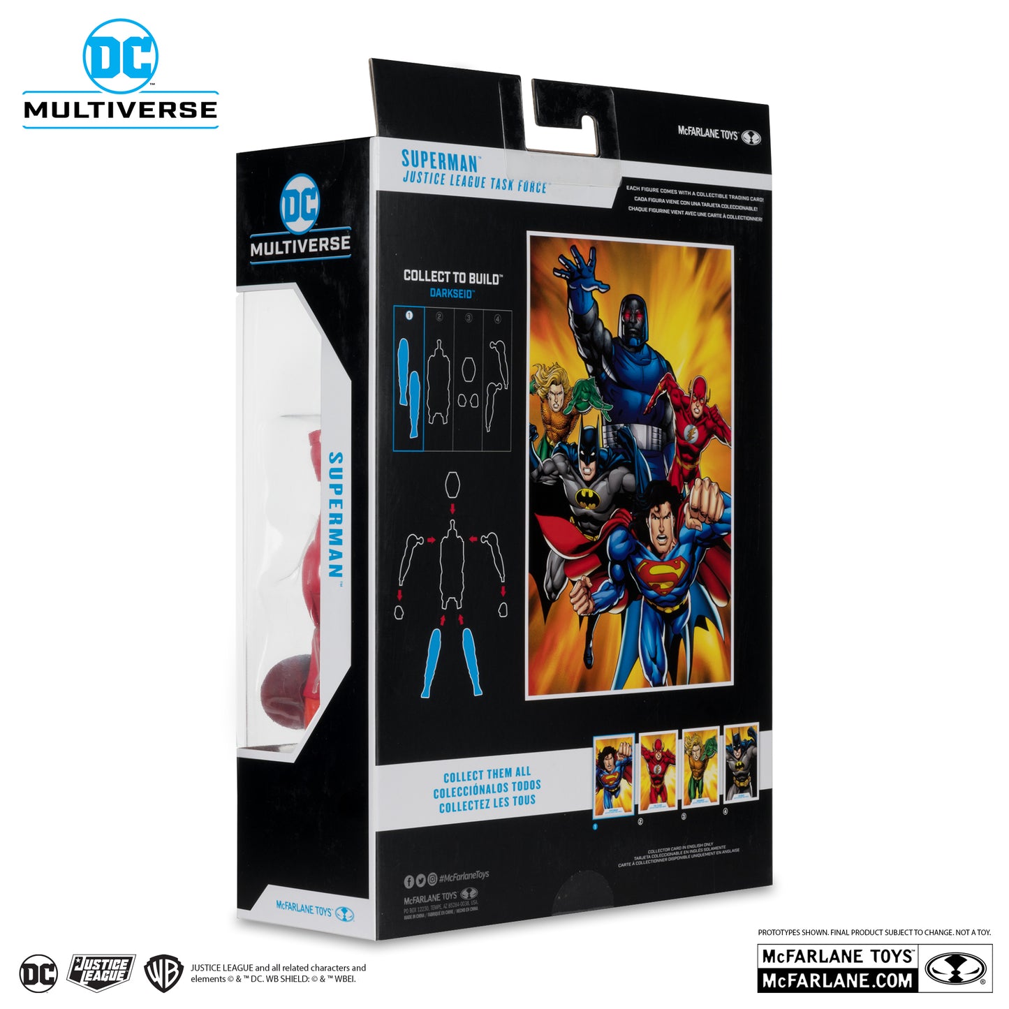 Superman (Justice League Task Force) Build-A Figure (Platinum Edition)