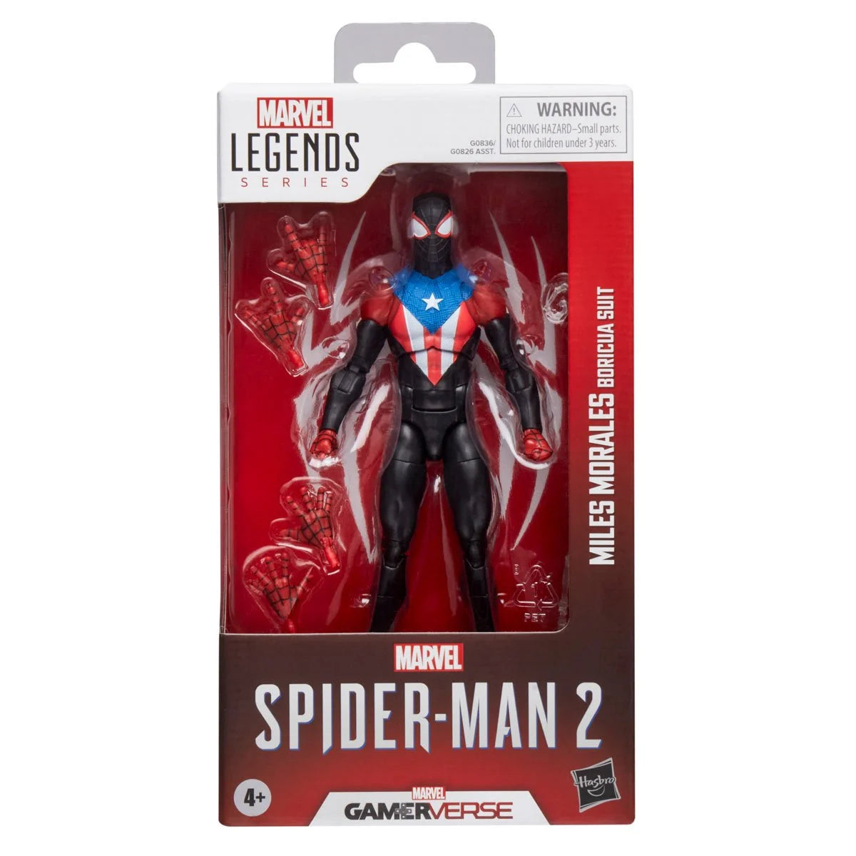 (PREVENTA) Spider-Man Marvel Legends Series Gamerverse Miles Morales Boricua Suit 6-Inch Action Figure