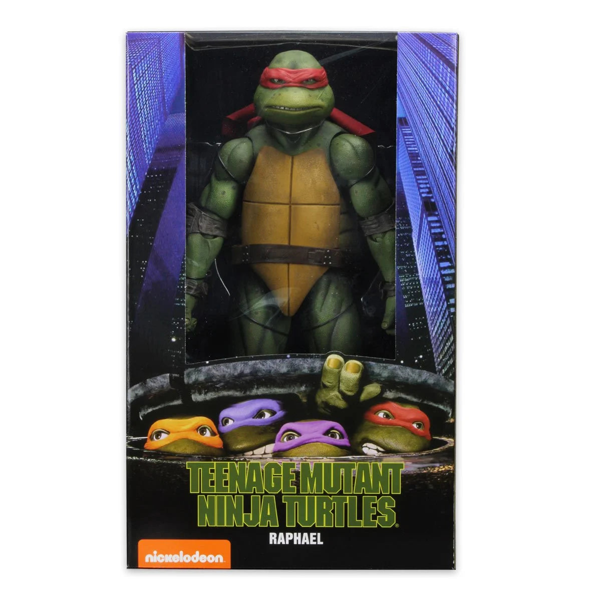 (PREVENTA) Teenage Mutant Ninja Turtles Movie 1990 Raphael 1:4 Scale Action Figure