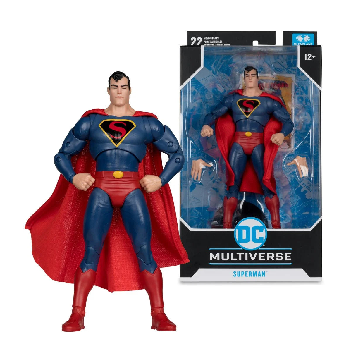 DC Multiverse Wave 20 Superman 1940s Classic Animation 7-Inch Scale Action Figure