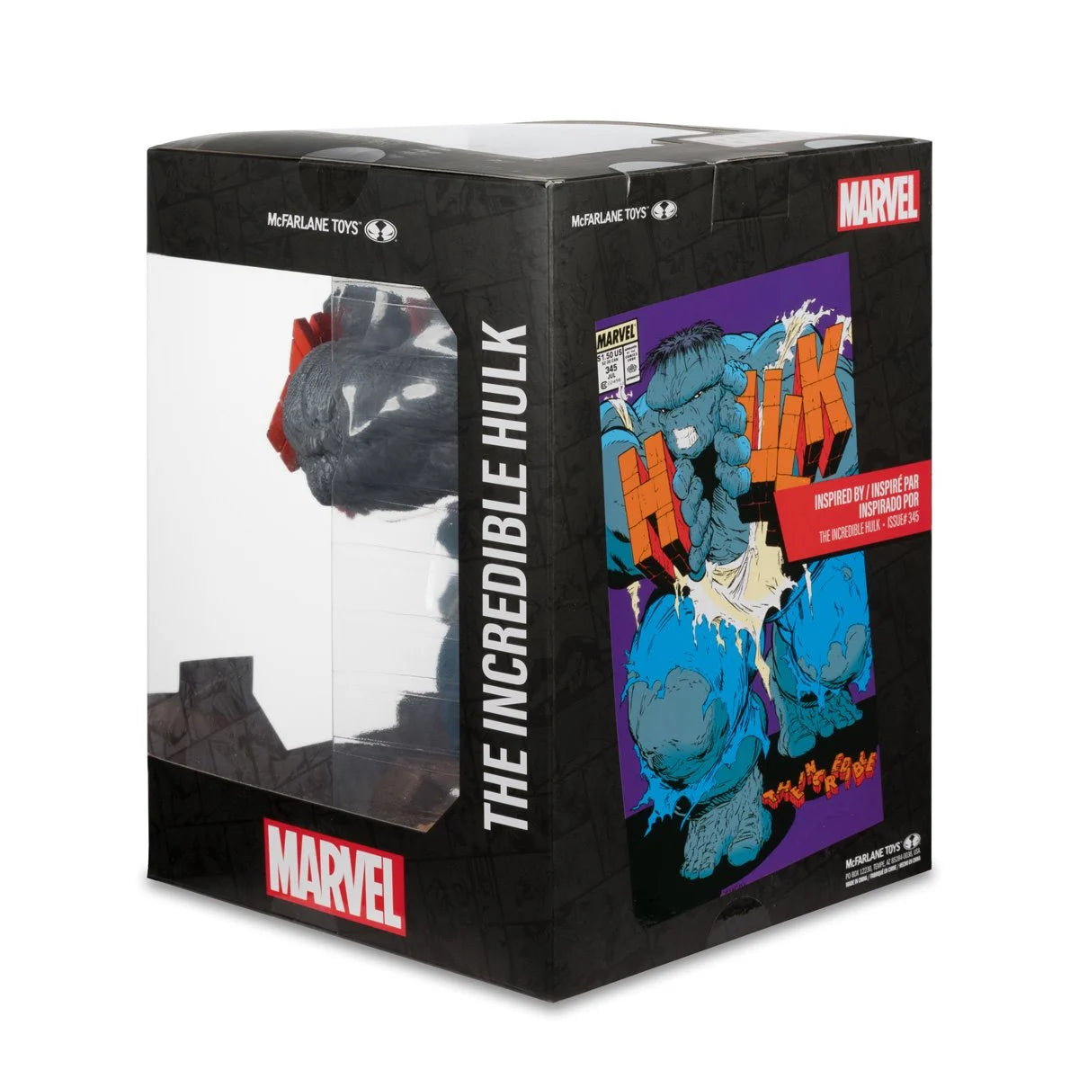 (PREVENTA) Marvel Wave 2 The Incredible Hulk #345 1:6 Scale Posed Figure with Scene