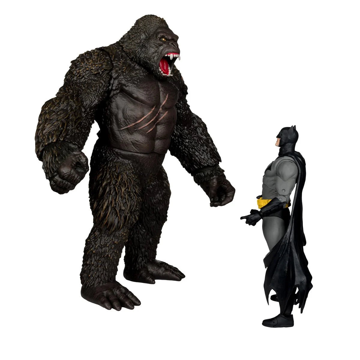 DC Multiverse Batman vs. Kong Megafig Justice League vs. Godzilla vs. Kong Action Figure 2-Pack