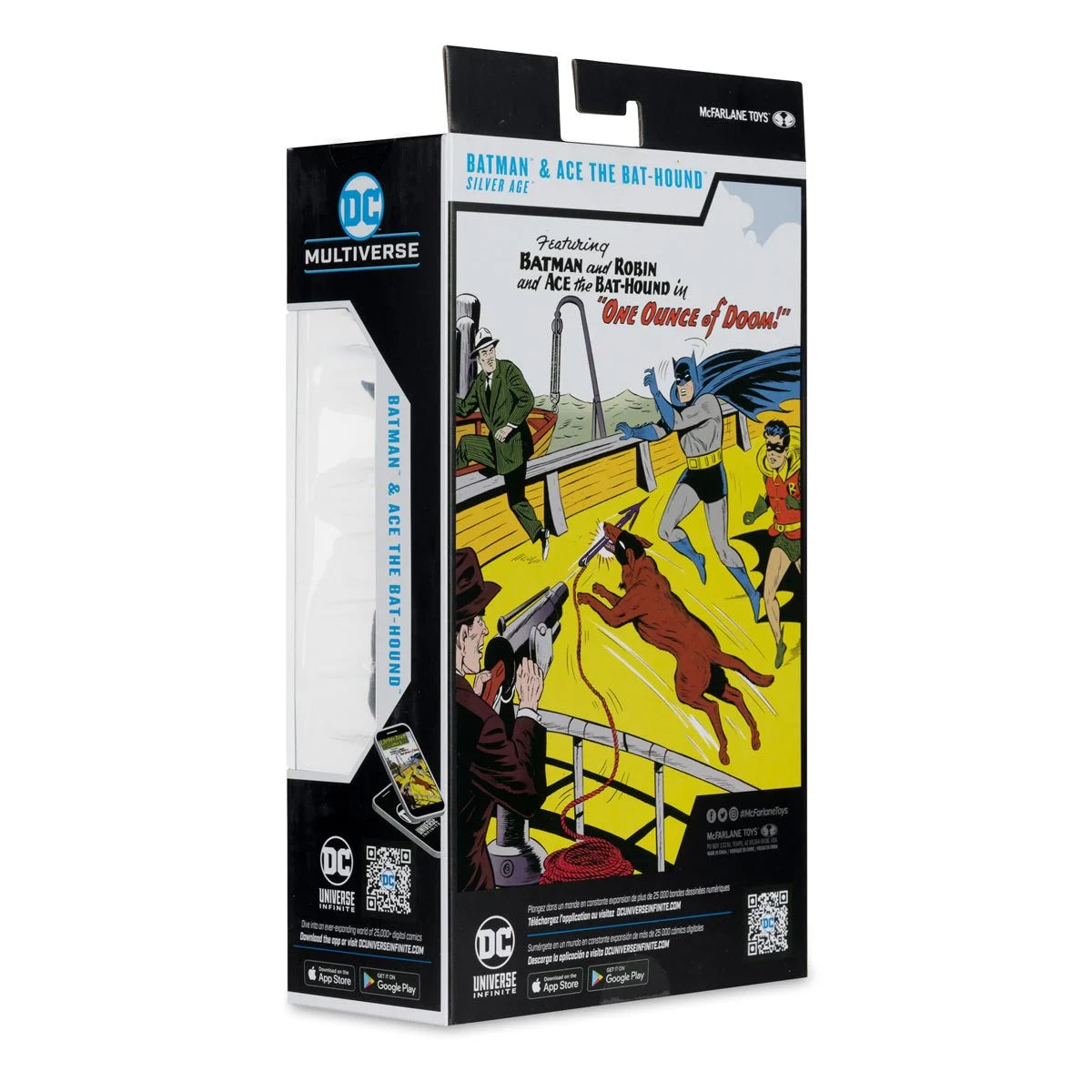 (PREVENTA) DC Multiverse Batman Wave 3 DC Multiverse Batman and Ace the Bat-Hound Silver Age 7-Inch Scale Action Figure