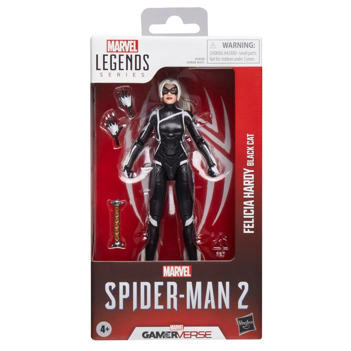 (PREVENTA) Spider-Man Marvel Legends Series Gamerverse Black Cat Felicia Hardy 6-Inch Action Figure