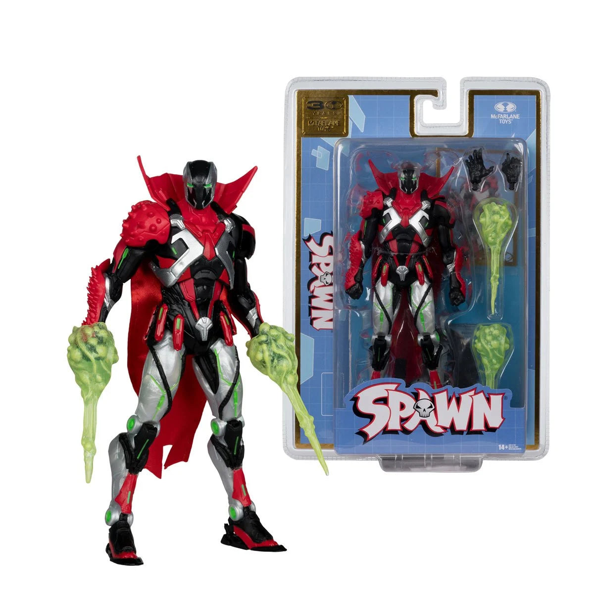 (PREVENTA) Spawn Wave 8 The Deviant Spawn Rat City McFarlane Toys 30th Anniversary Action Figure