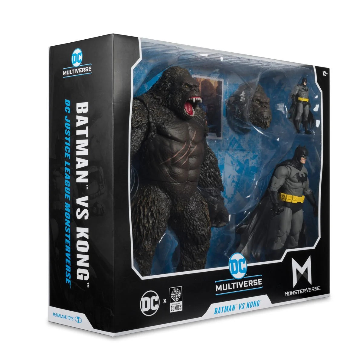 DC Multiverse Batman vs. Kong Megafig Justice League vs. Godzilla vs. Kong Action Figure 2-Pack