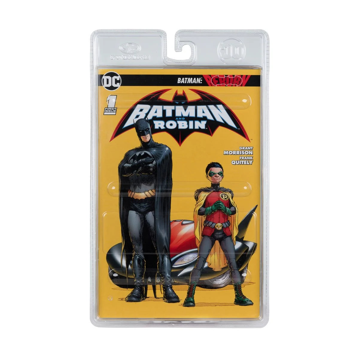 (PREVENTA) DC Page Punchers Wave 6 Robin Damian Wayne Batman: Reborn 7-Inch Scale Action Figure with Comic Book