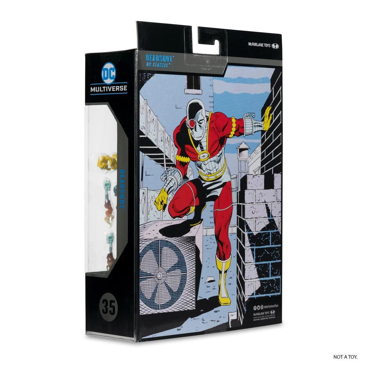 (PREVENTA) DC McFarlane Collector Edition Wave 10 #35 Deadshot 7-Inch Scale Action Figure