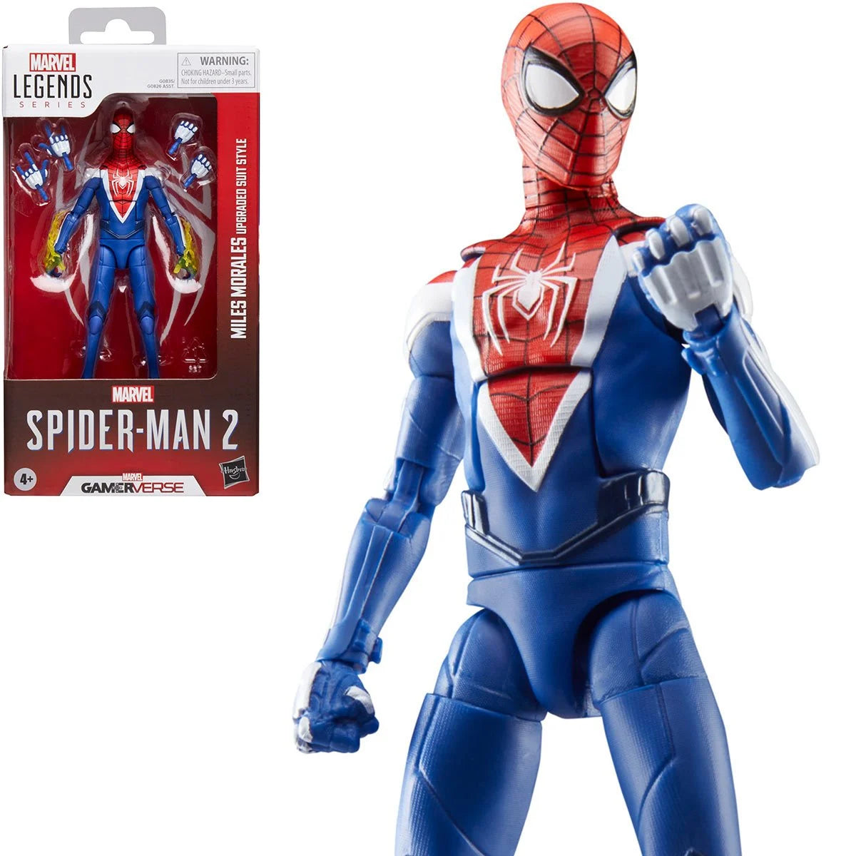 (PREVENTA) Spider-Man Marvel Legends Series Gamerverse Miles Morales Upgraded Suit Style 6-Inch Action Figure