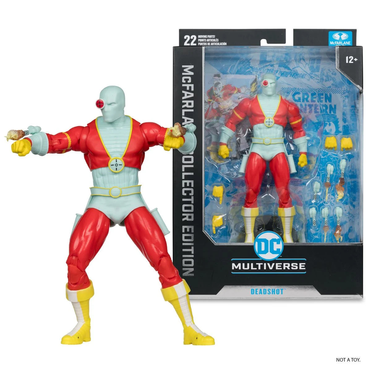 (PREVENTA) DC McFarlane Collector Edition Wave 10 #35 Deadshot 7-Inch Scale Action Figure