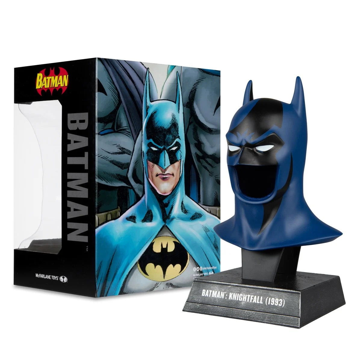 DC Prop Replica Wave 1 Batman Knightfall 1:3 Scale Cowl