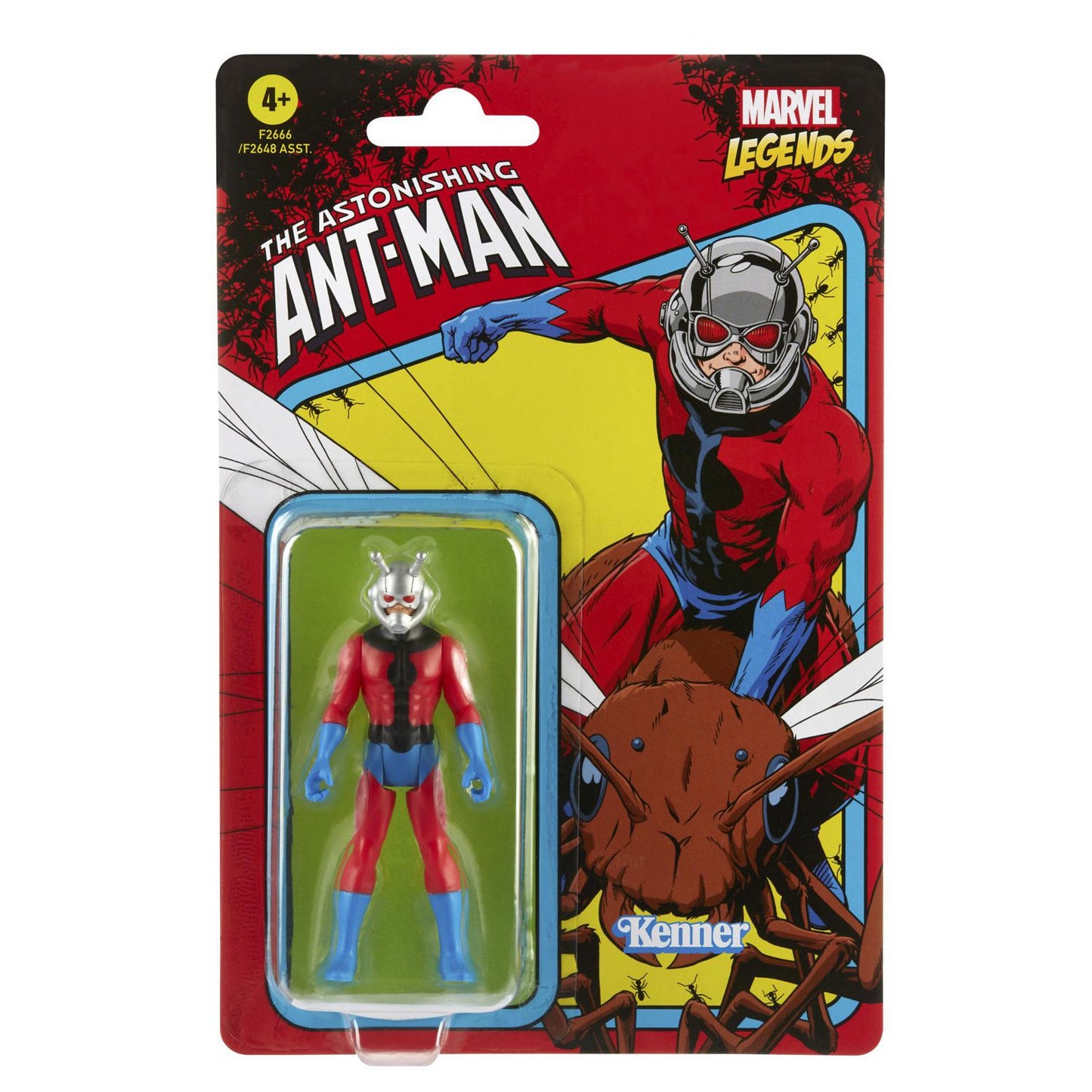 Marvel Legends Retro 375 Collection Ant-Man 3 3/4-Inch Action Figure