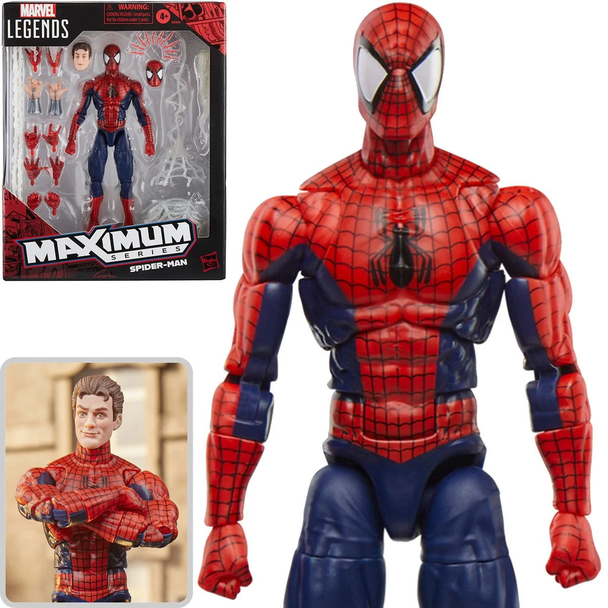 (PREVENTA) Marvel Legends Maximum Spider-Man 6-Inch Action Figure