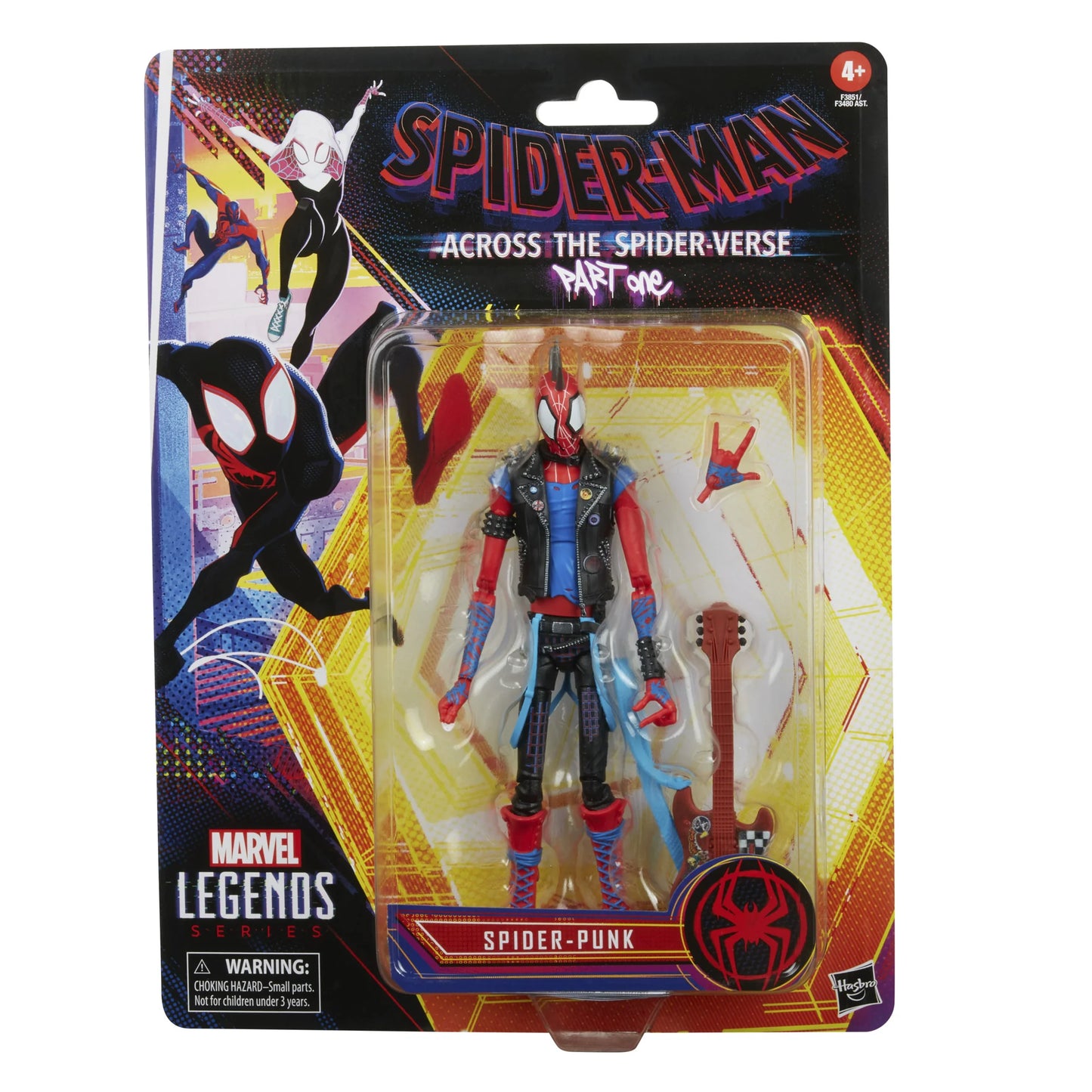 Spider-Man Across The Spider-Verse Marvel Legends Spider-Punk 6-Inch Action Figure