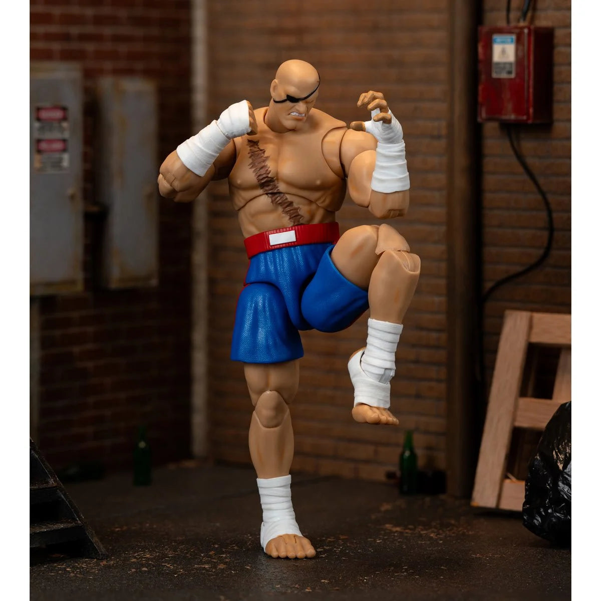 (PREVENTA) Ultra Street Fighter II Sagat 6-Inch Scale Deluxe Action Figure