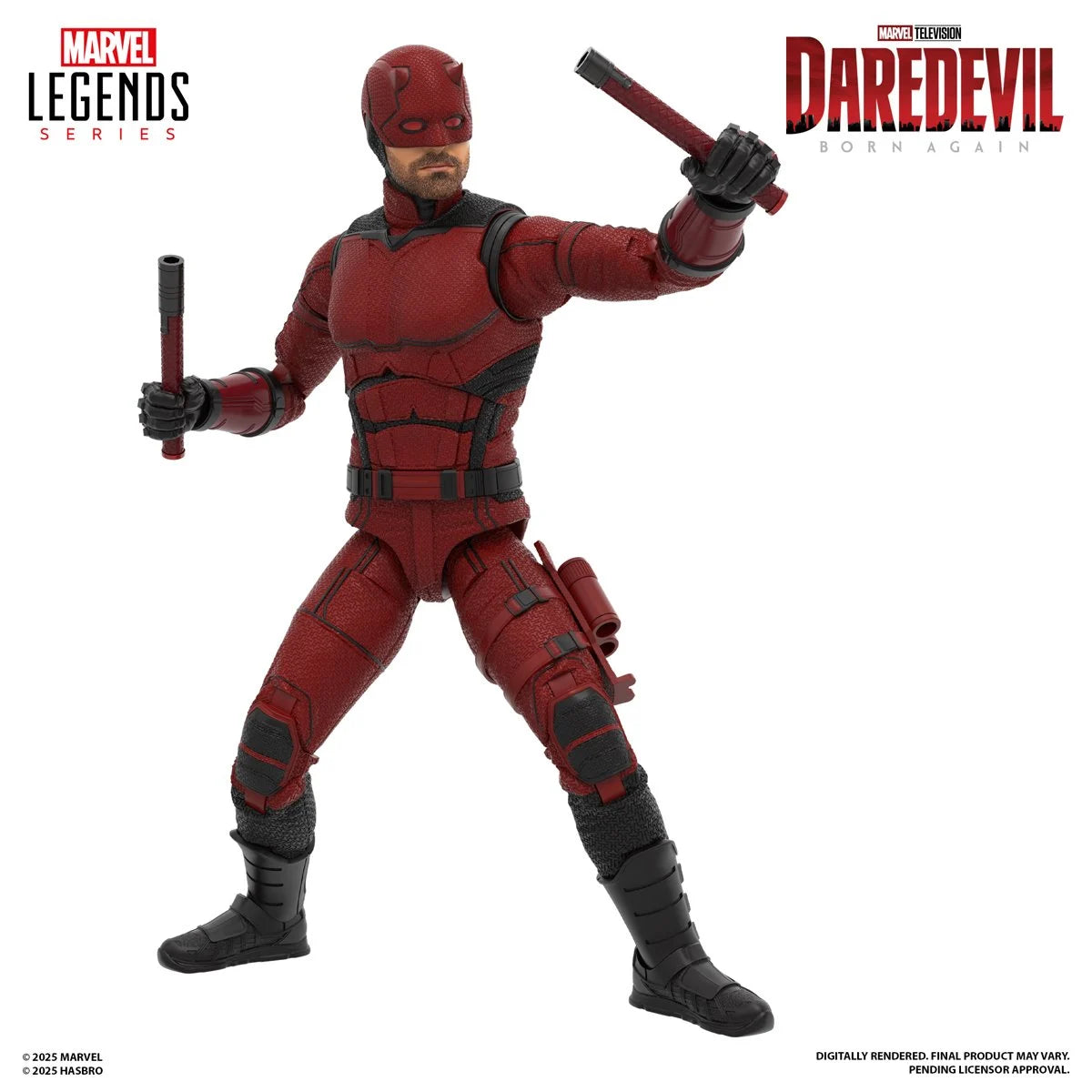 (PREVENTA) Daredevil: Born Again Marvel Legends Series Daredevil 6-Inch Action Figure