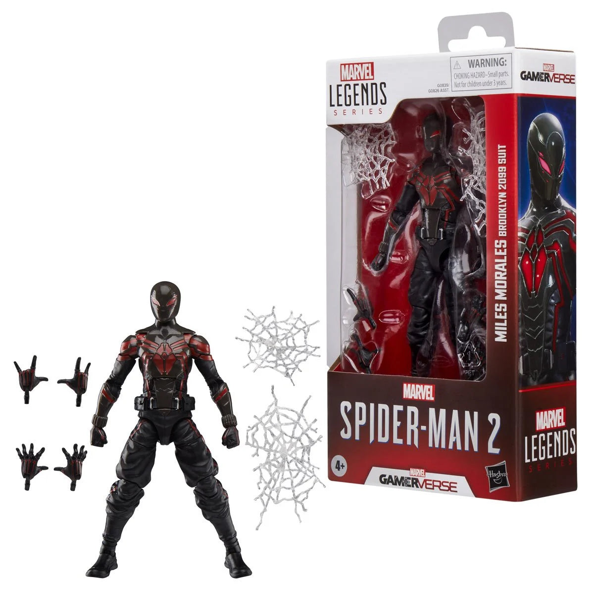 (PREVENTA) Spider-Man Marvel Legends Series Gamerverse Miles Morales Brooklyn 2099 6-Inch Action Figure