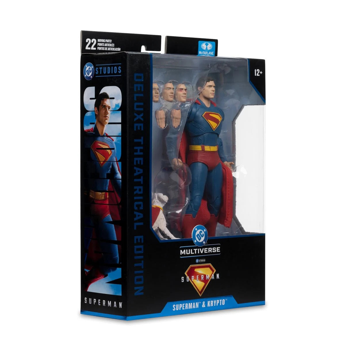 (PREVENTA) DC Multiverse Theatrical Deluxe Wave 1 Superman Movie Superman and Krypto 7-Inch Scale Action Figure