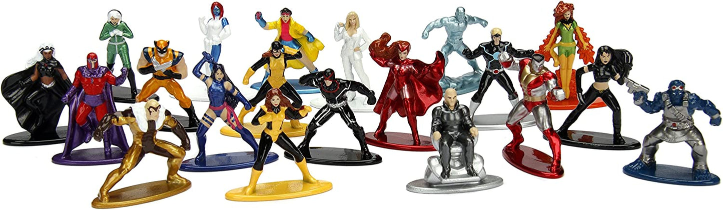X-Men Marvel Nano Metalfigs Die-Cast Metal Mini-Figures 20-Pack