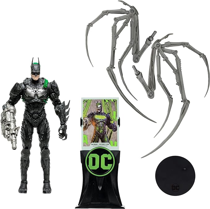 (PREVENTA) DC Multiverse Batman: Futures End Glow in The Dark Edition 7in Action Figure, Gold Label, Amazon Exclusive
