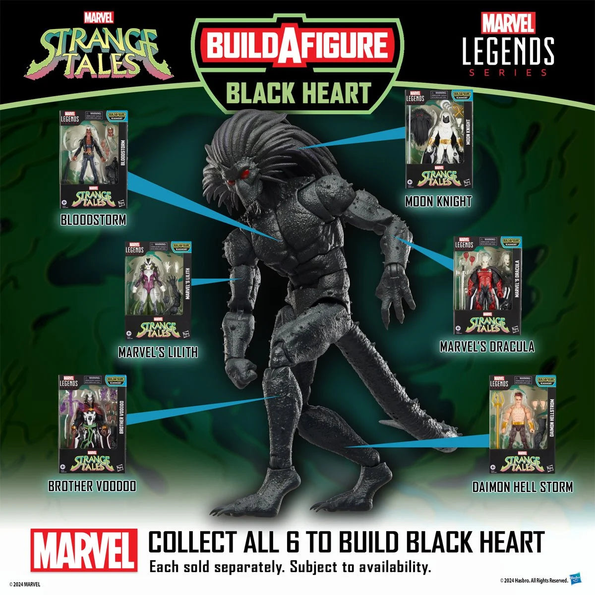 Marvel Legends Strange Tales 6-Inch Action Figures Wave 1 Case of 7