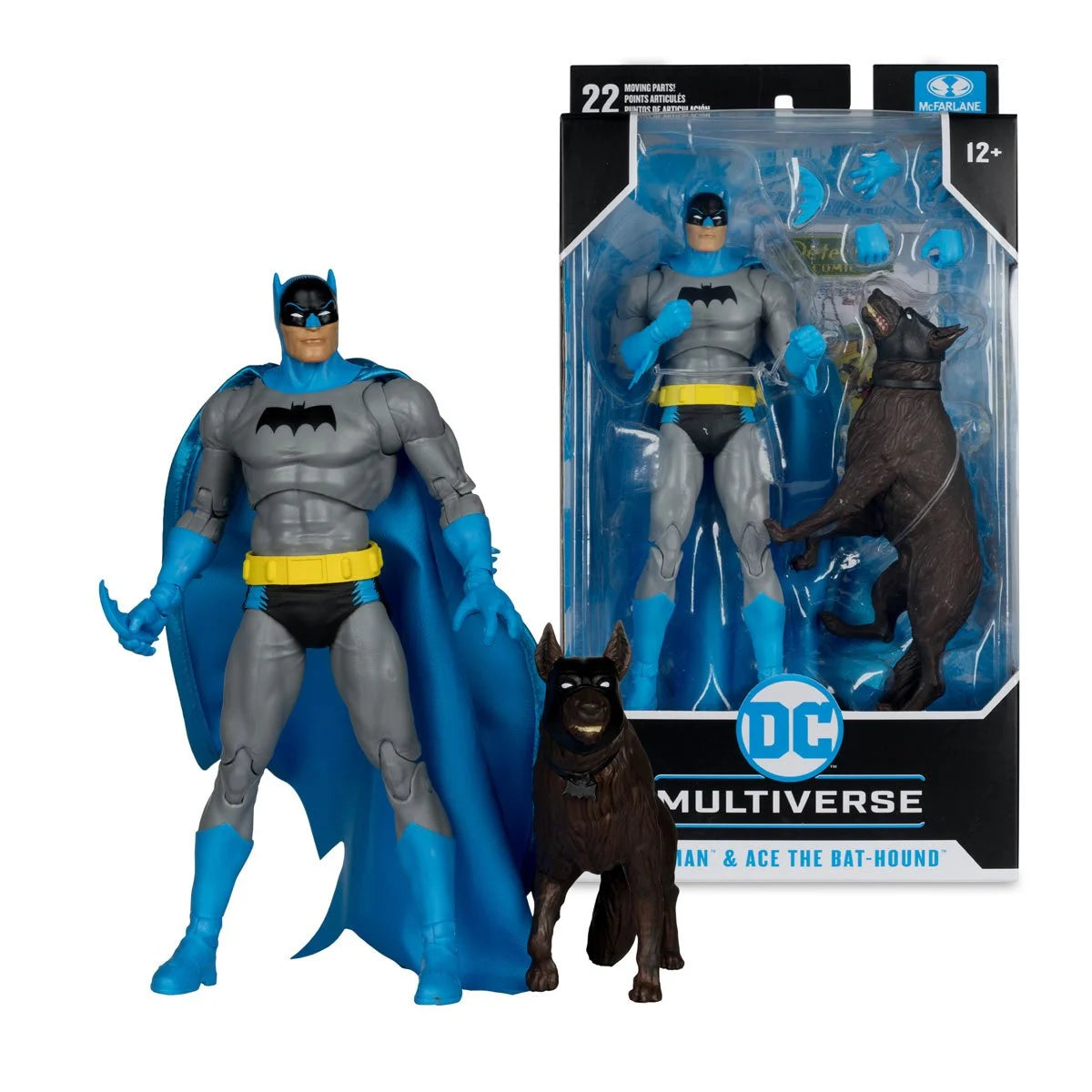 (PREVENTA) DC Multiverse Batman Wave 3 DC Multiverse Batman and Ace the Bat-Hound Silver Age 7-Inch Scale Action Figure