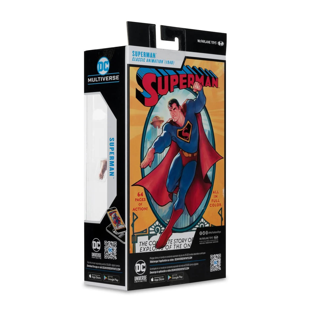 DC Multiverse Wave 20 Superman 1940s Classic Animation 7-Inch Scale Action Figure
