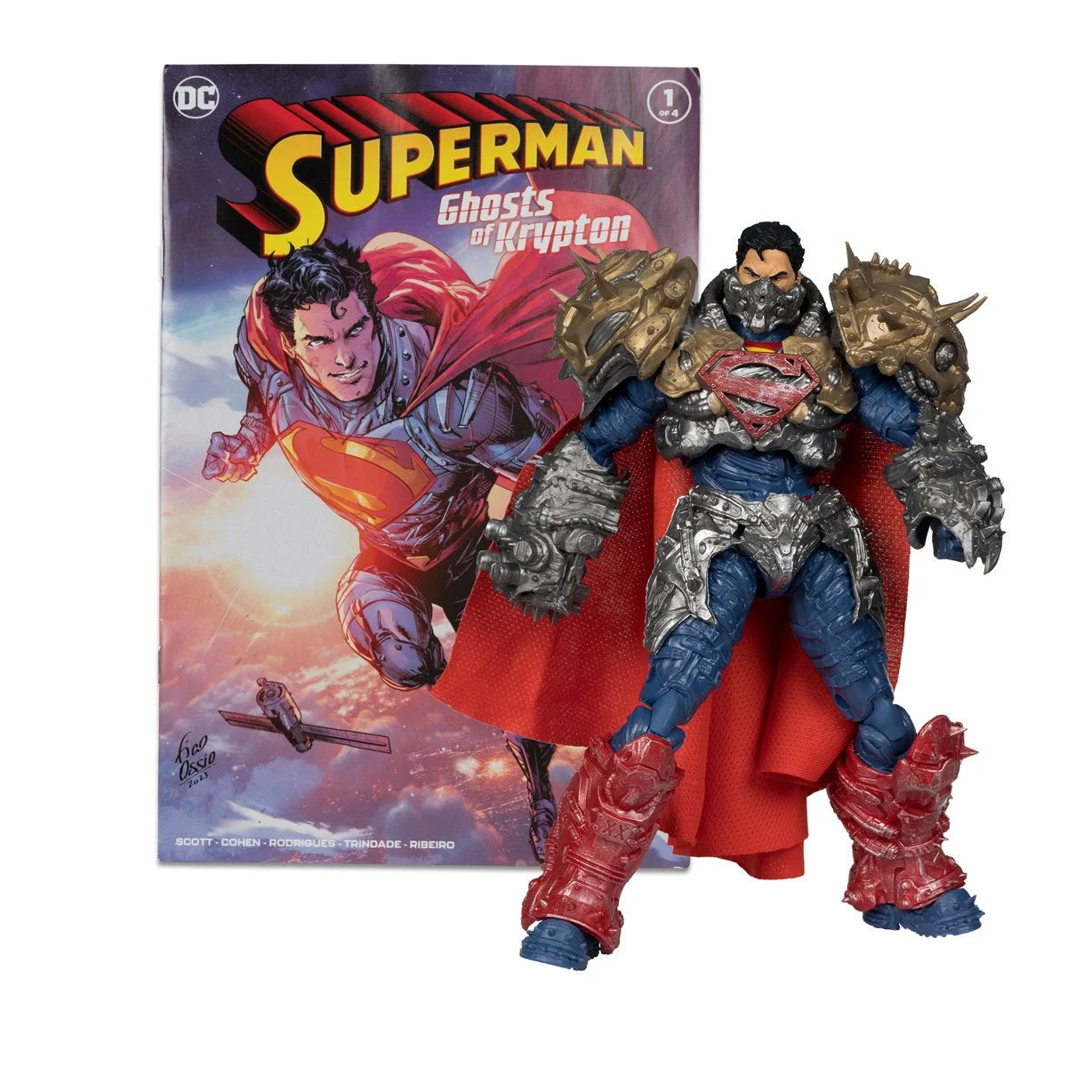 DC Page Punchers Superman Wave 5 Superman 7-Inch Scale Action Figure with Comic Book
