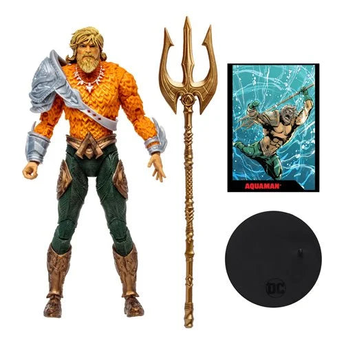 Aquaman Page Punchers Wave 3 Aquaman 7-Inch Scale Action Figure with Comic Book