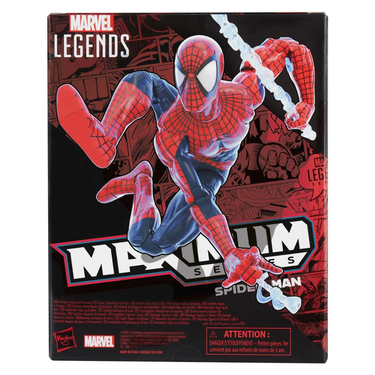(PREVENTA) Marvel Legends Maximum Spider-Man 6-Inch Action Figure