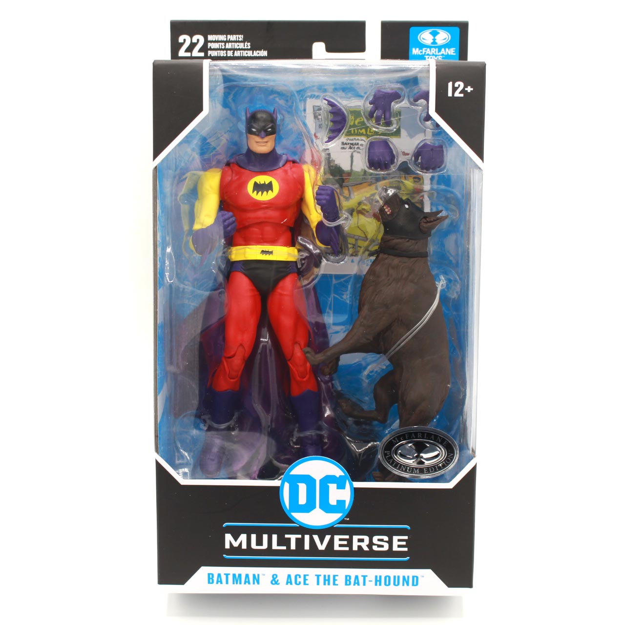 Multiverse Batman Wave 3 DC Multiverse Batman and Ace the Bat-Hound Silver Age (Platinum Edition)