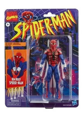 Spider-Man Retro Marvel Legends Ben Reilly Spider-Man 6-Inch Action Figure
