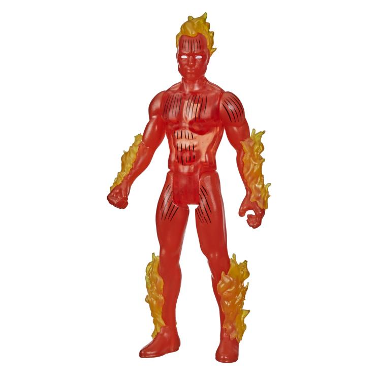 Marvel Legends Retro 375 Collection 3 3/4-Inch Human Torch  Action Figure