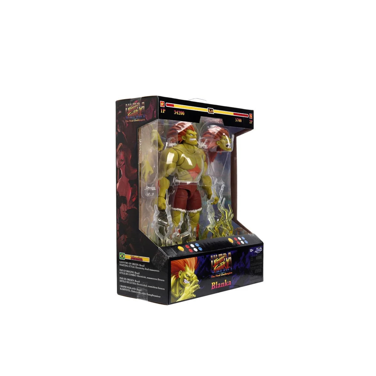 (PREVENTA) Ultra Street Fighter II Blanka 6-Inch Scale Deluxe Action Figure