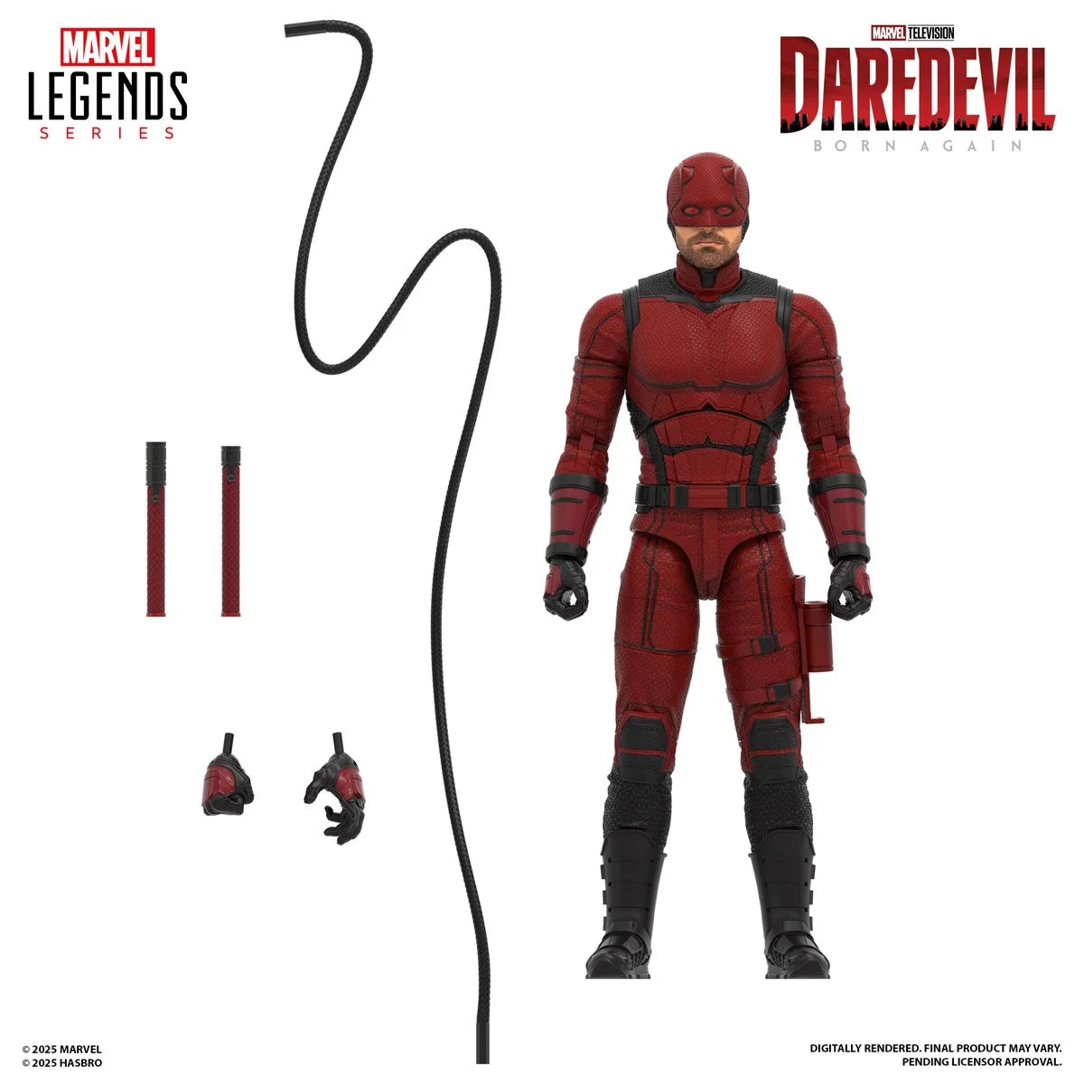 (PREVENTA) Daredevil: Born Again Marvel Legends Series Daredevil 6-Inch Action Figure