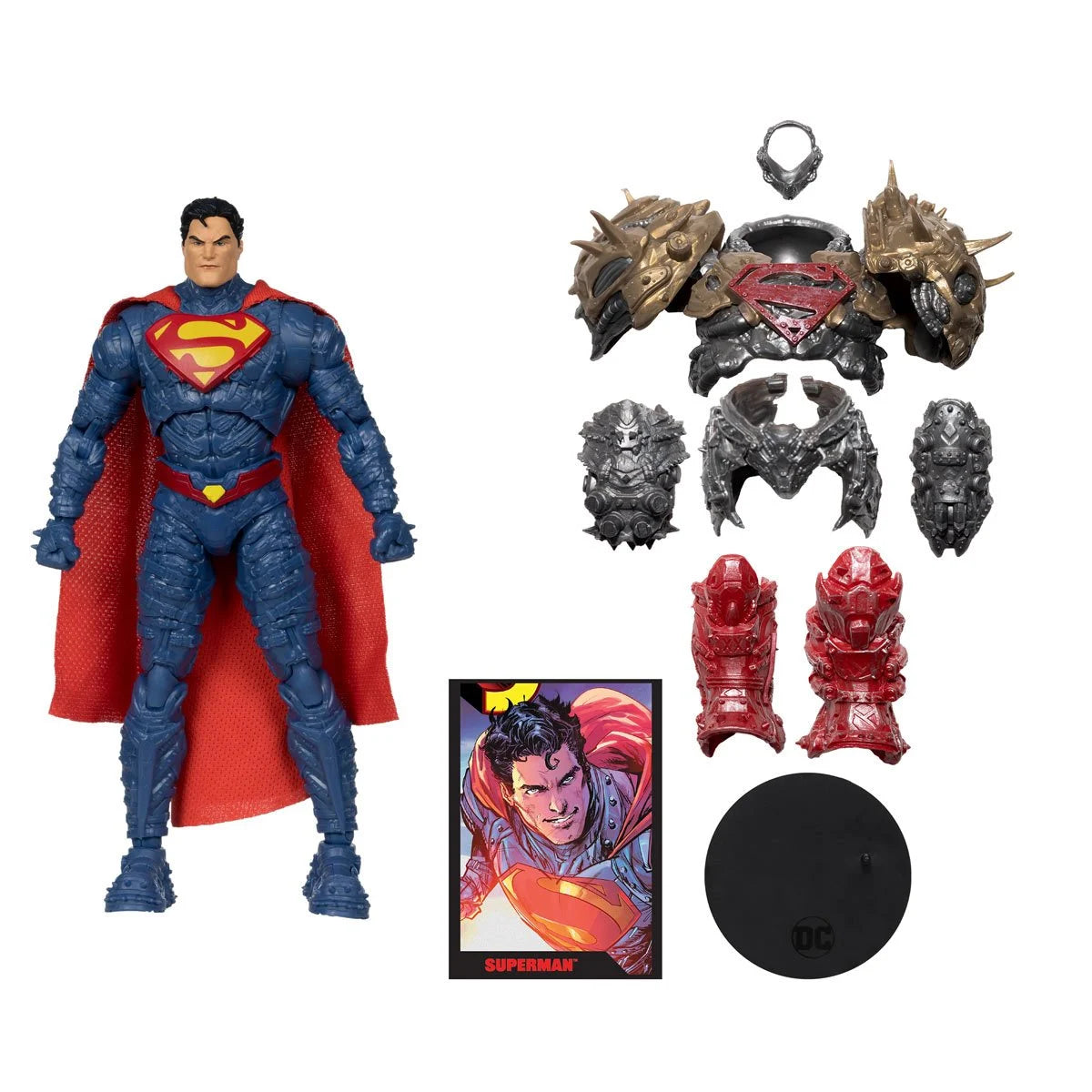 DC Page Punchers Superman Wave 5 Superman 7-Inch Scale Action Figure with Comic Book