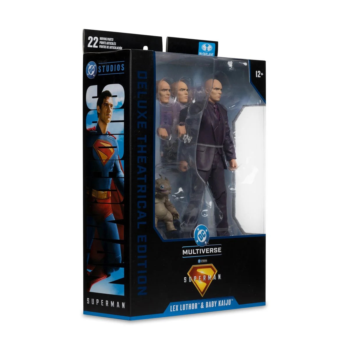 DC Multiverse Deluxe Theatrical Edition Wave 1 Superman Movie Lex Luthor and Baby Kaiju 7-Inch Scale Action Figure