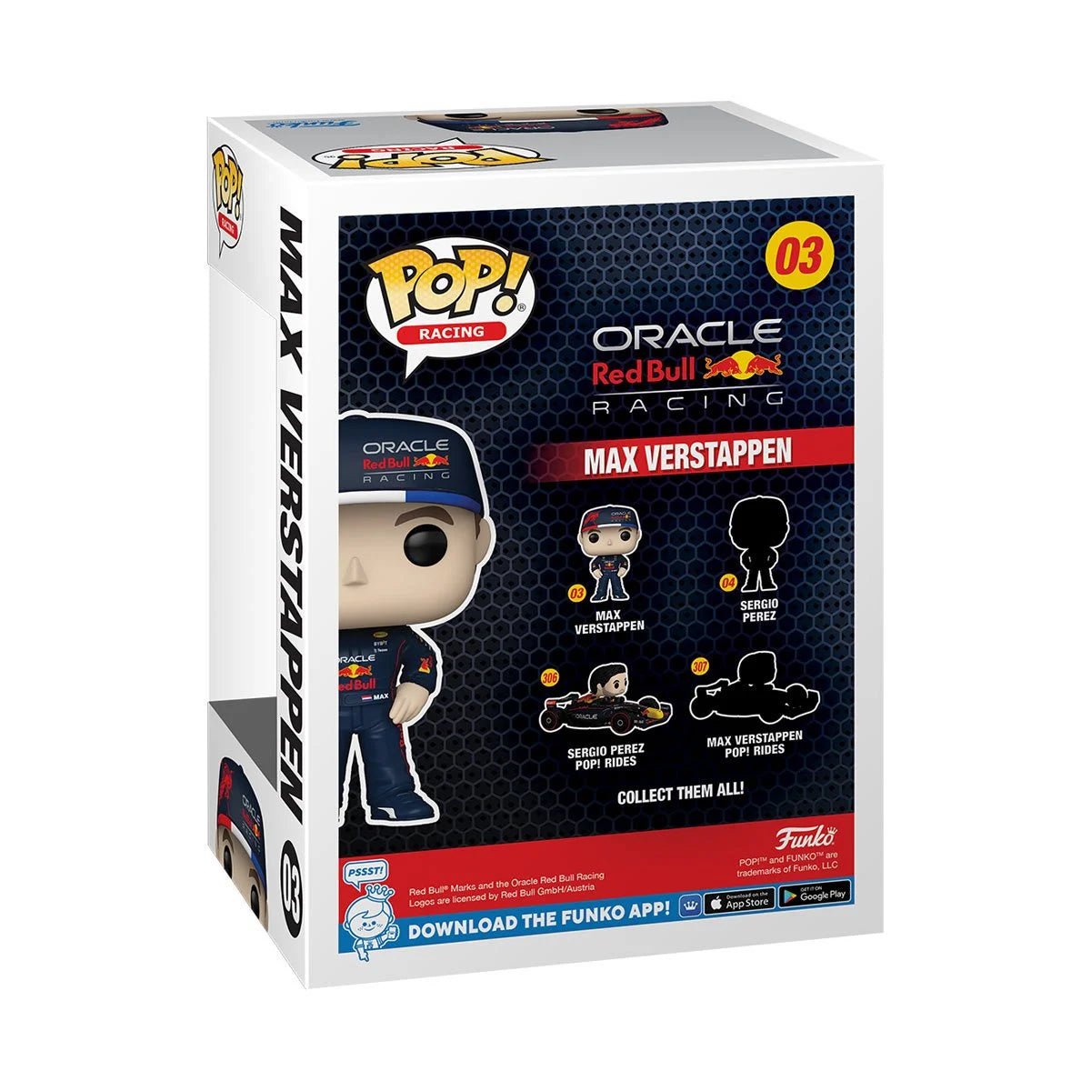 Formula 1 Max Verstappen Funko Pop! Vinyl Figure #03