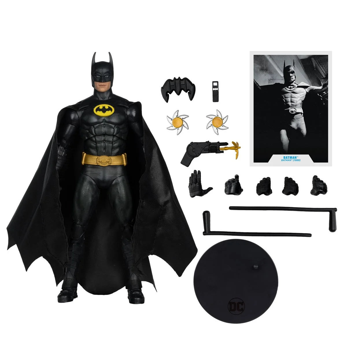 (PREVENTA) DC Multiverse Theatrical Batman Wave 2 Batman 1989 7-Inch Scale Action Figure