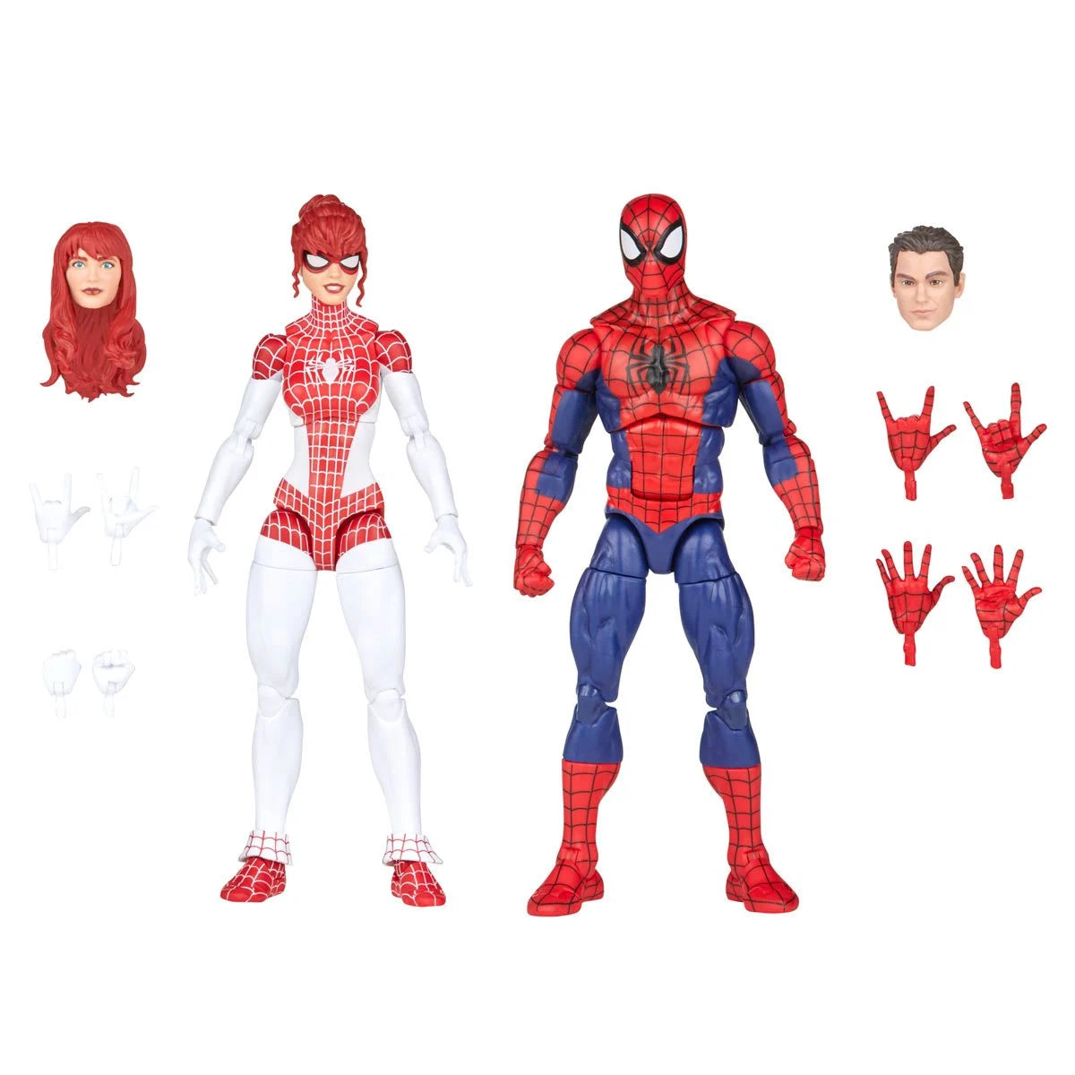 Marvel legends Pack Spider Man and Spinneret 6 Inch Action Figure