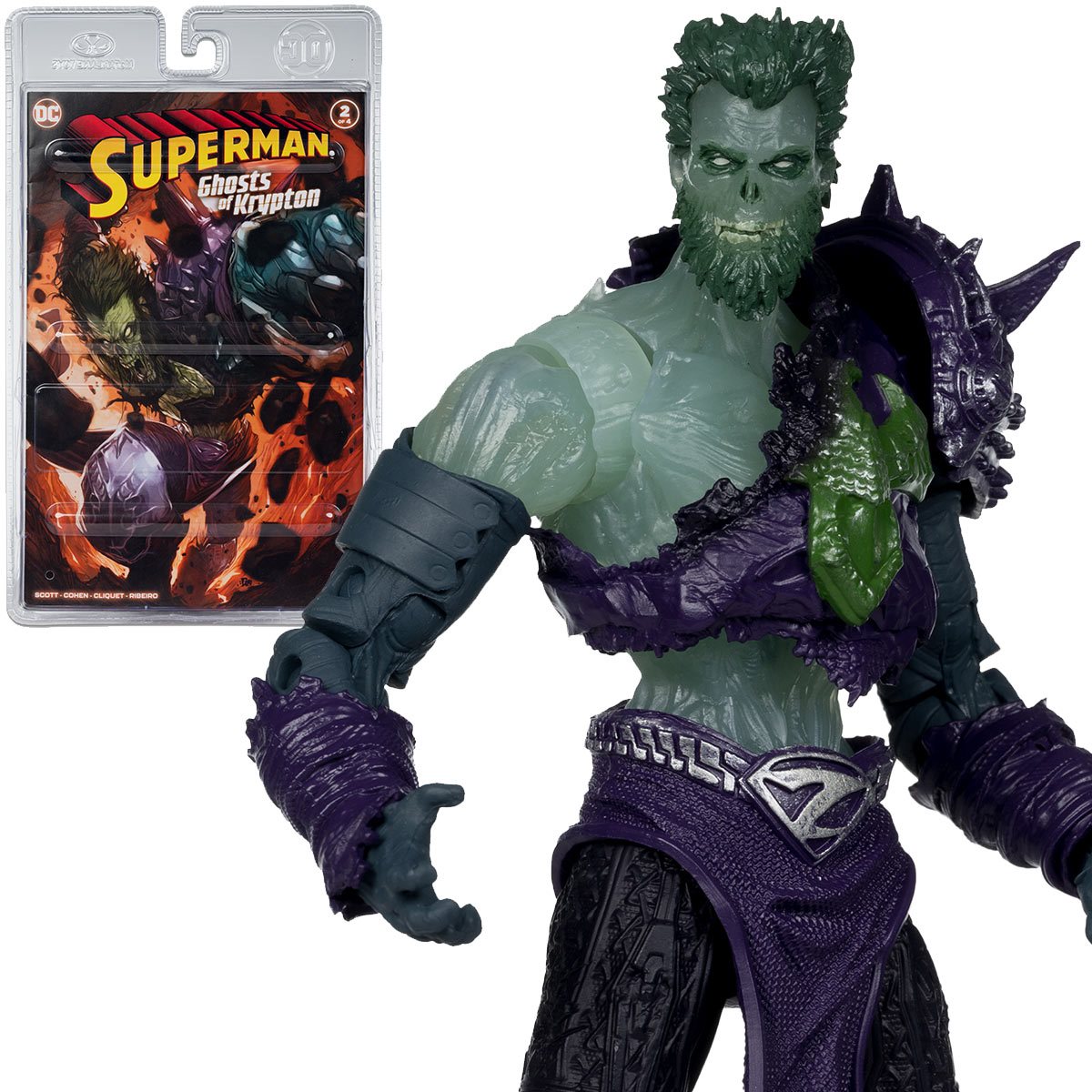 DC Page Punchers Superman Wave 5 Ghost of Zod 7-Inch Scale Action Figure with Comic Book