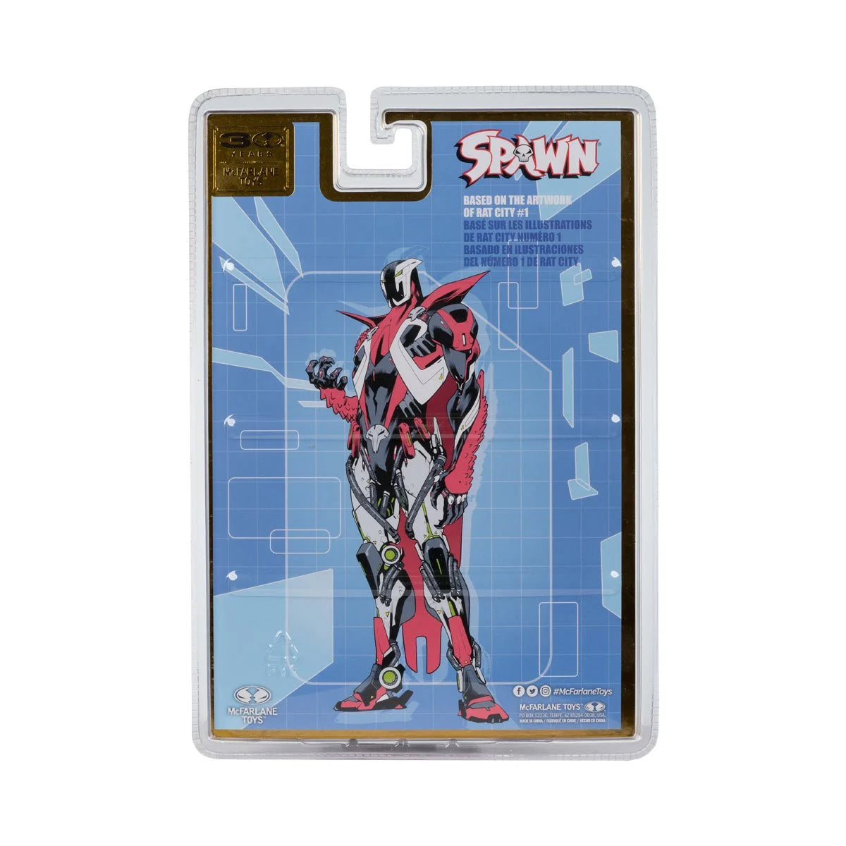 (PREVENTA) Spawn Wave 8 The Deviant Spawn Rat City McFarlane Toys 30th Anniversary Action Figure