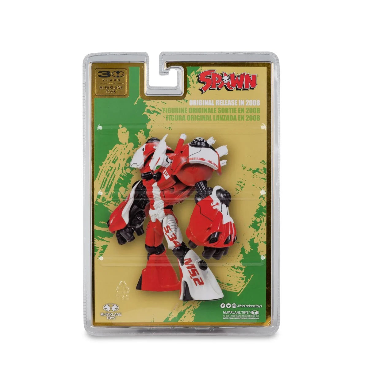 (PREVENTA) Spawn Wave 8 Robot Wars Spawn McFarlane Toys 30th Anniversary Action Figure