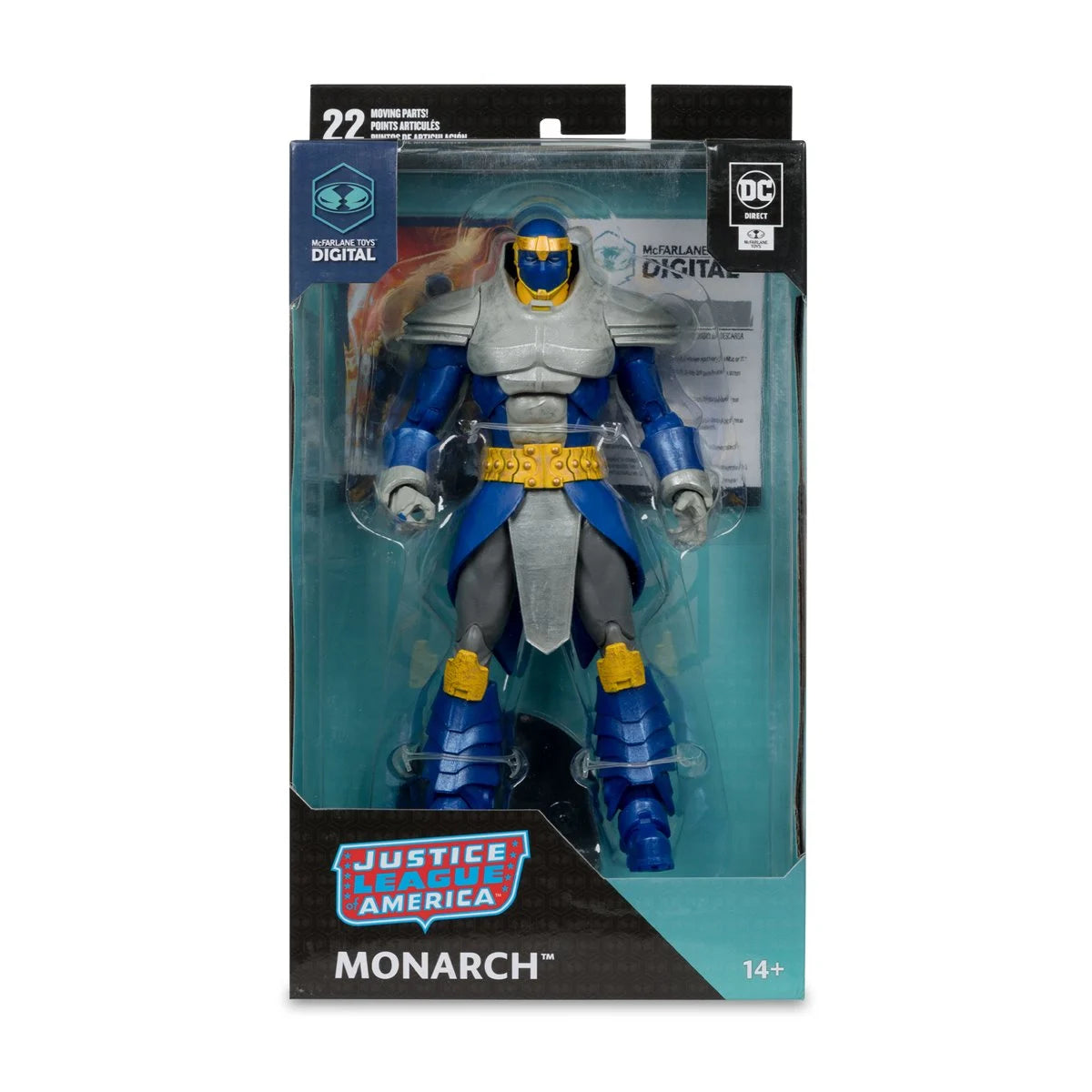 DC Direct Wave 5 Monarch DC Countdown 7-Inch Scale Action Figure with McFarlane Toys Digital Collectible