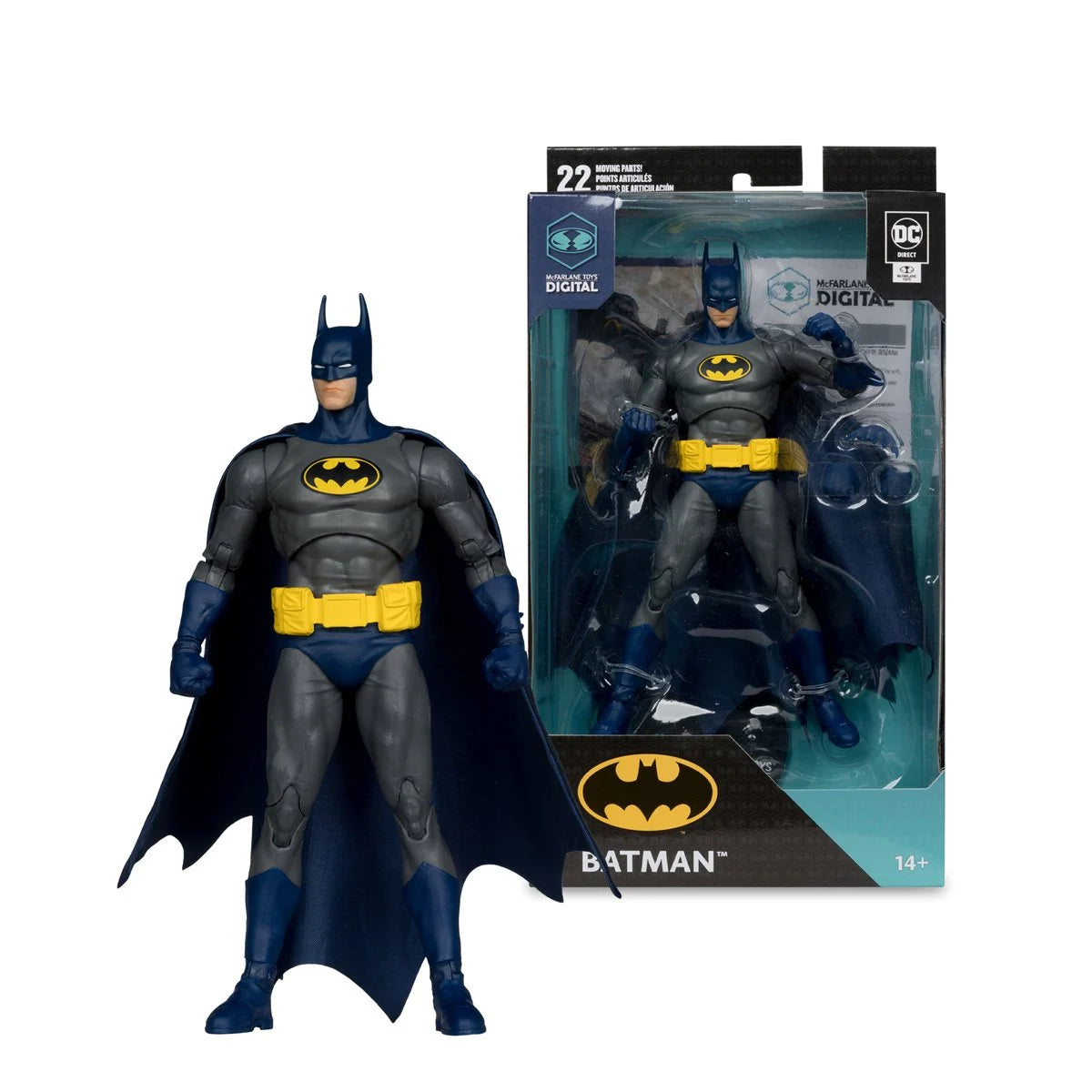 DC Direct Wave 5 Batman No Man's Land 7-Inch Scale Action Figure with McFarlane Toys Digital Collectible