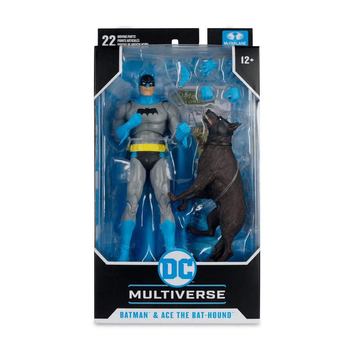 (PREVENTA) DC Multiverse Batman Wave 3 DC Multiverse Batman and Ace the Bat-Hound Silver Age 7-Inch Scale Action Figure