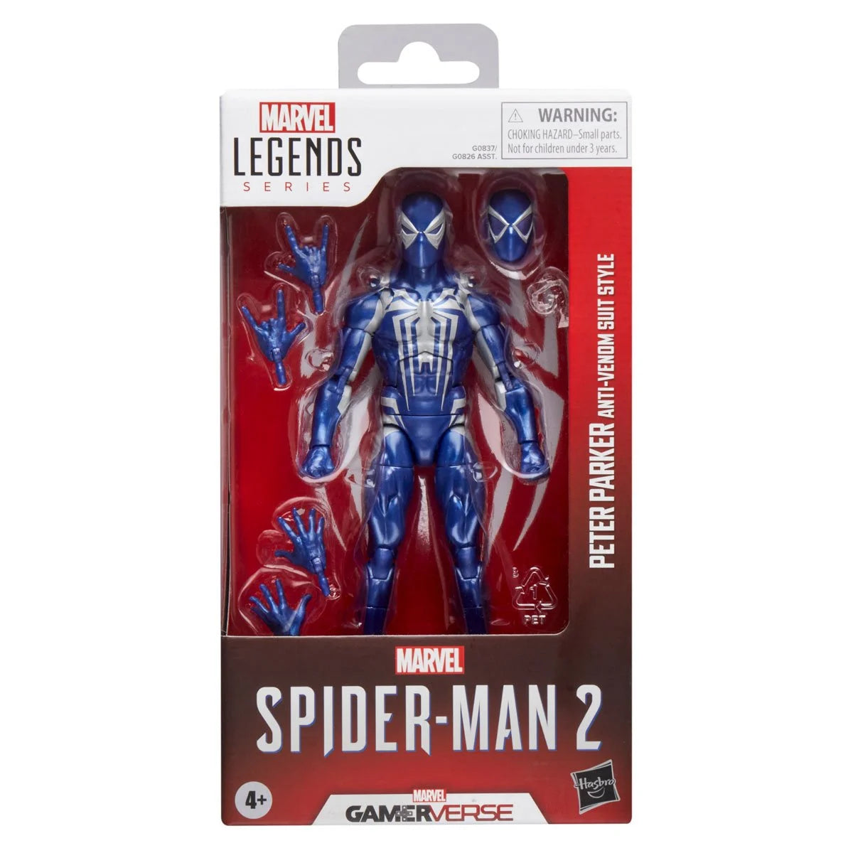(PREVENTA) Spider-Man Marvel Legends Series Gamerverse Peter Parker Anti-Venom Suit Style 6-Inch Action Figure